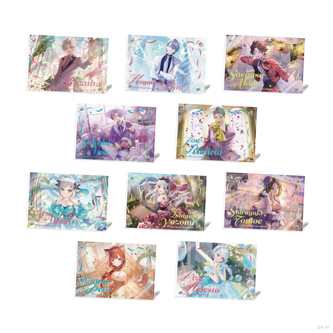 Prism Heart June Bride】二層アクリルパネル｜にじさんじオフィシャル