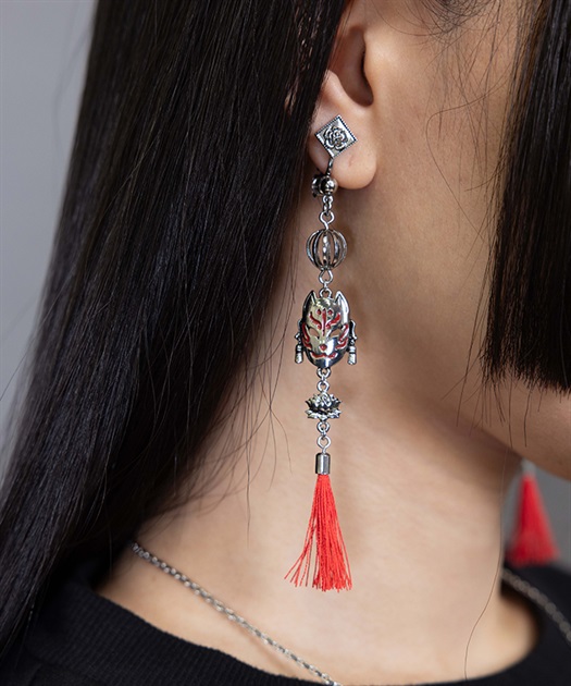 狐面2WAYピアス | REZEN | axes femme online shop