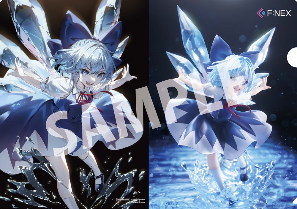 温泉天国 東方Project たくしあげチルノ ガレージキット 東方