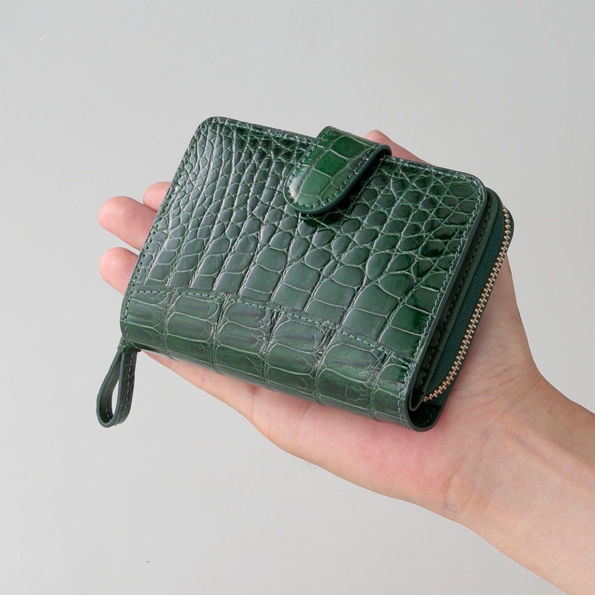 2/27～3/1】イタリアZUMA社シャイニングクロコ財布 | ABCミッケ