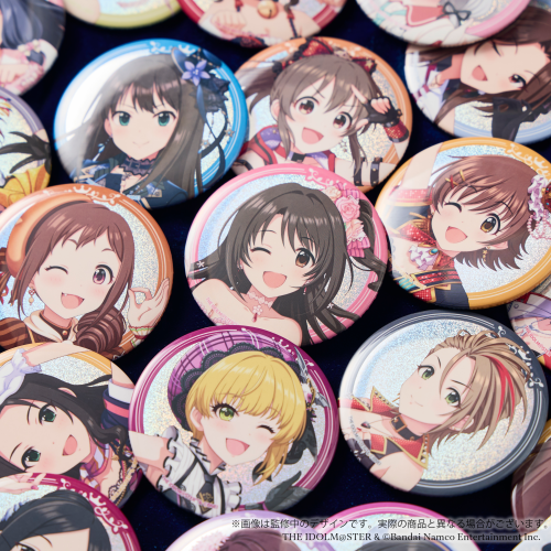 アイドルマスター シンデレラガールズ 公式φ75mmグリッター缶バッジ
