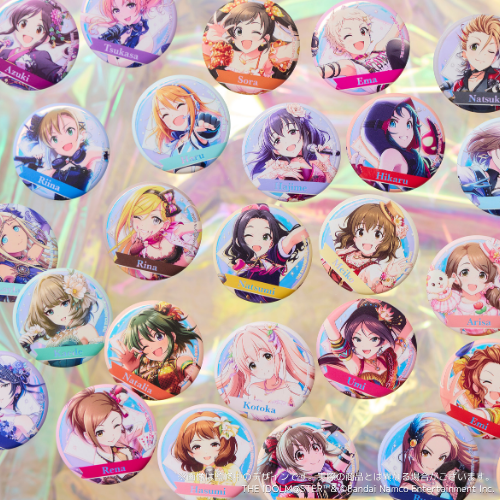 アイドルマスター シンデレラガールズ 公式オーロラ缶バッジ 土屋亜子