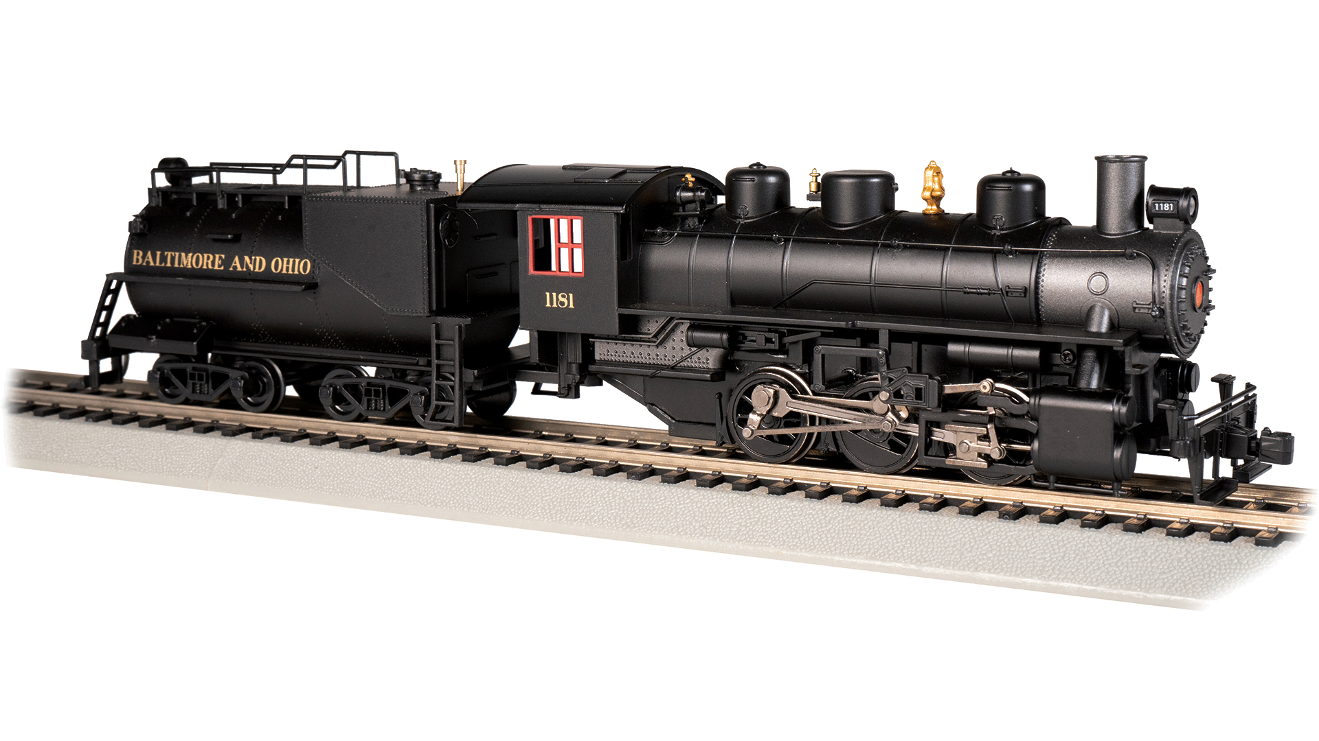 USRA 0-6-0 w/ Smoke & Vanderbilt Tender - Baltimore & Ohio® #1181