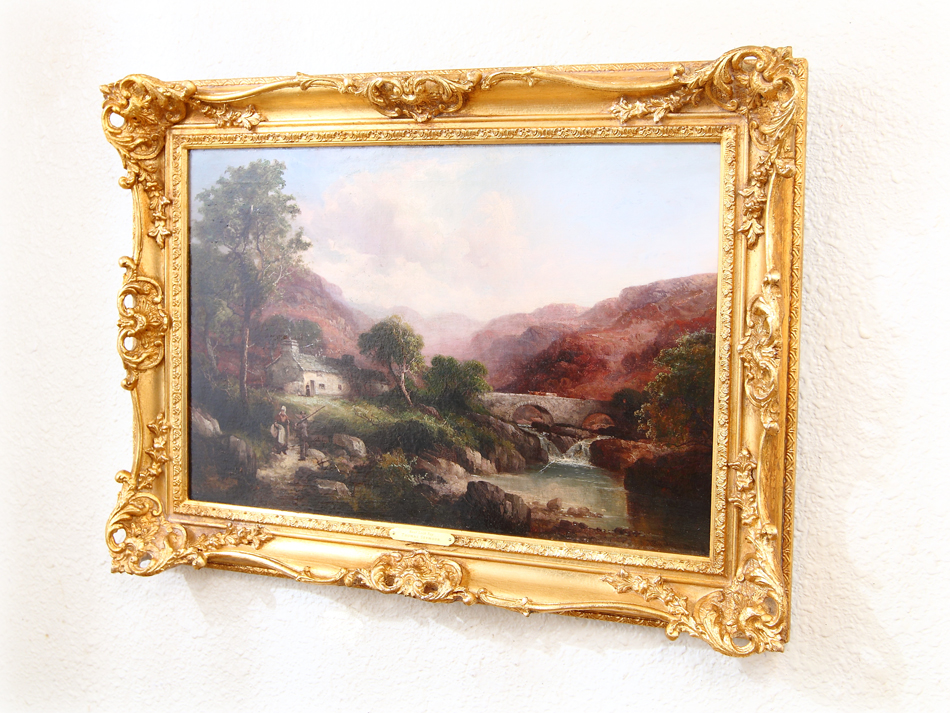 Near Loch Tay / Oil Painting｜アンティーク家具・照明の専門店
