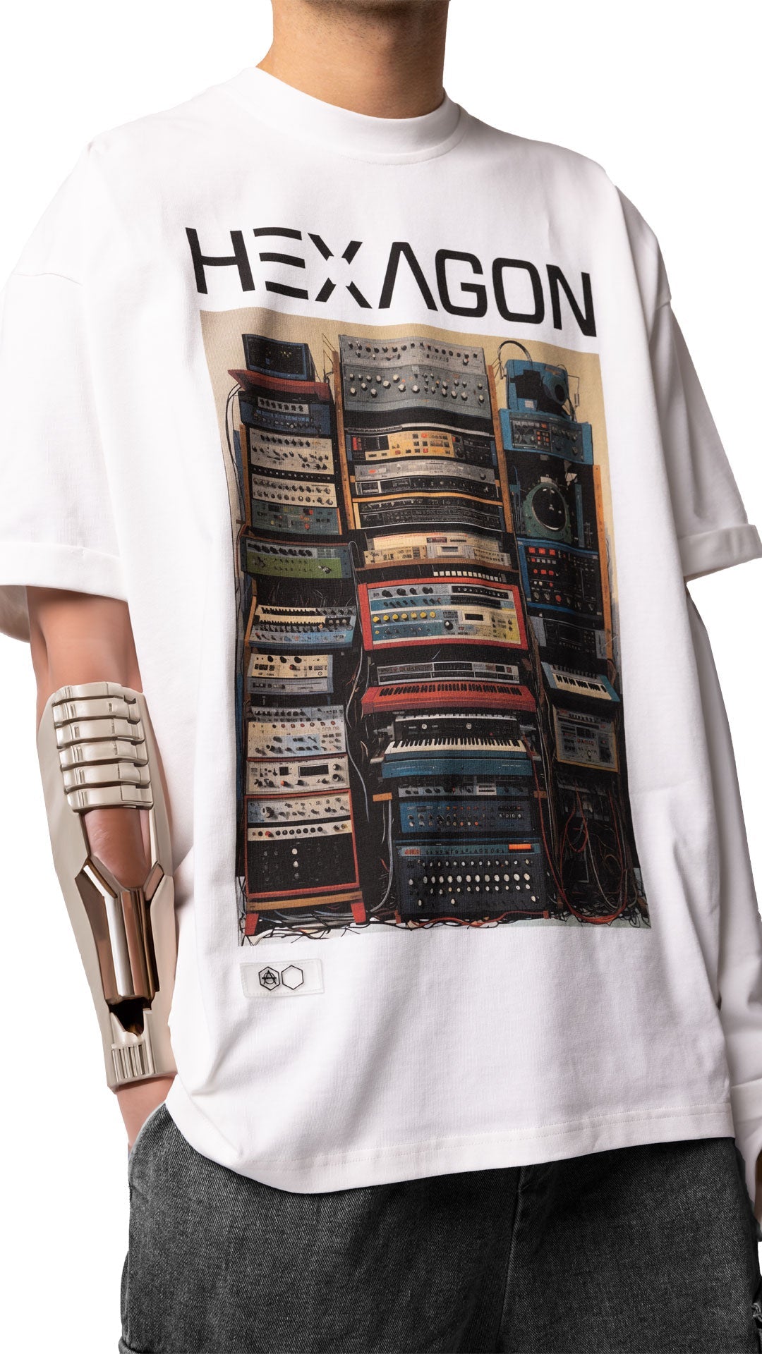 シンセサイザー - T シャツ – HEXAGON