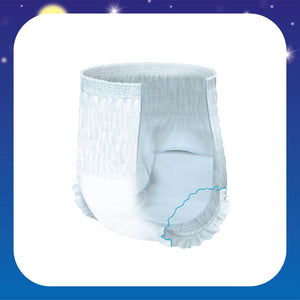 アテント 夜1枚安心パンツ パッドなしでずっと快適 男女共用M 14枚