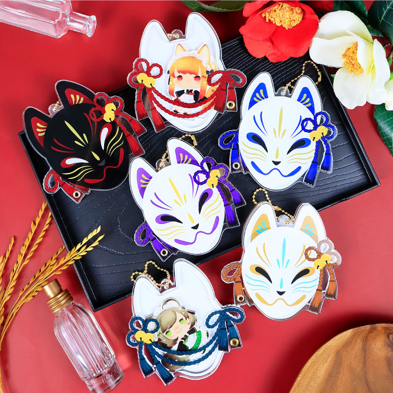 狐面ミニアクリルフレーム 深緋| FUKUYA ONLINE フクヤオンライン
