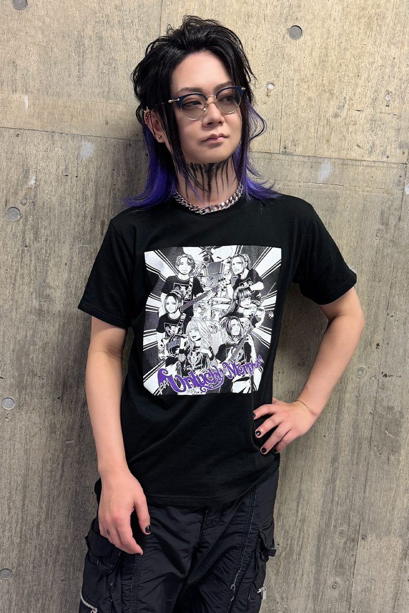 予約商品】Unlucky Morpheus メンバー・イラストTシャツ / ロック