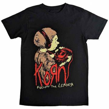 予約商品】KORN バンドTシャツ ユニセックス: Untouchable - BLACK
