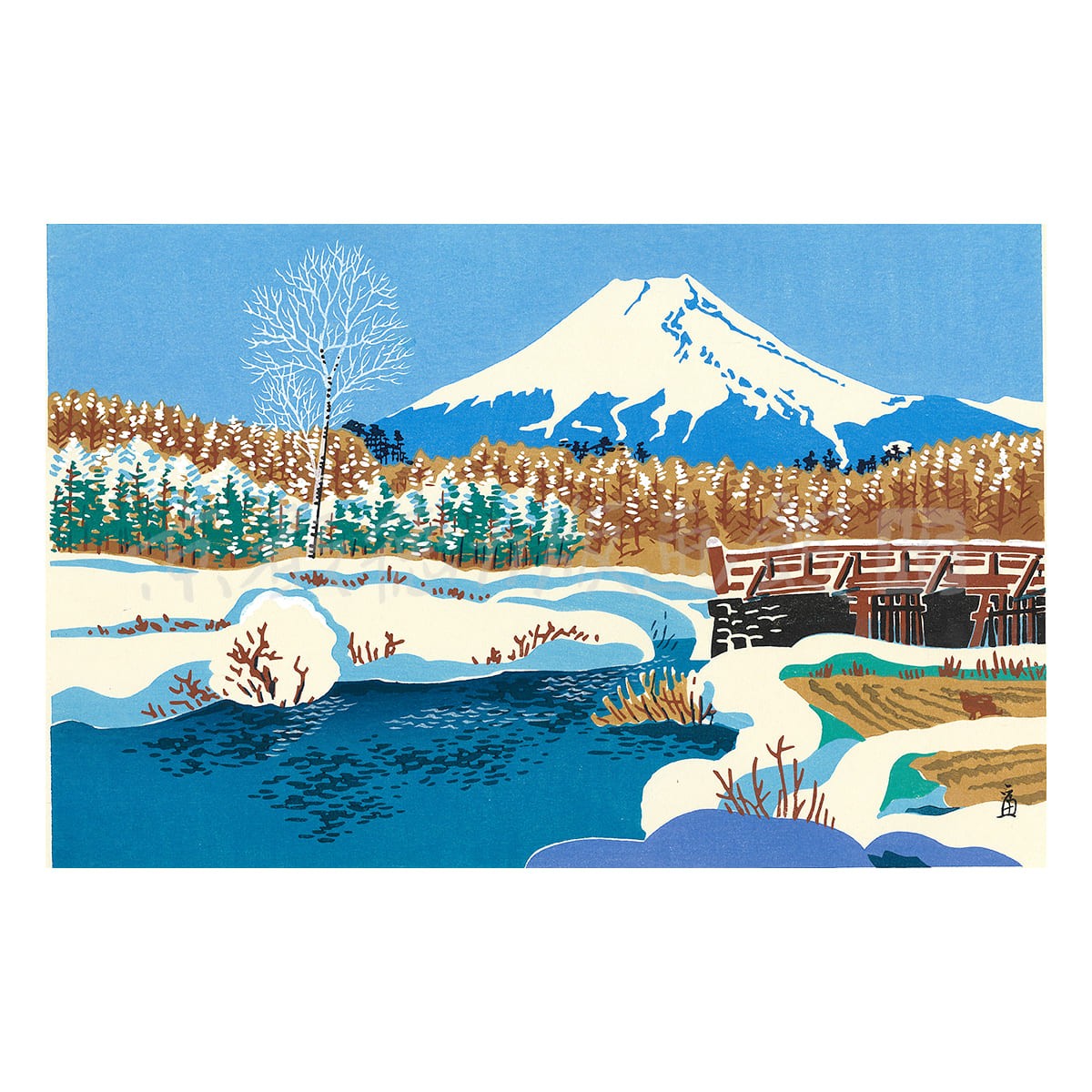 手彫り手摺り木版画｜【公式オンラインショップ】京都徳力版画館｜版画