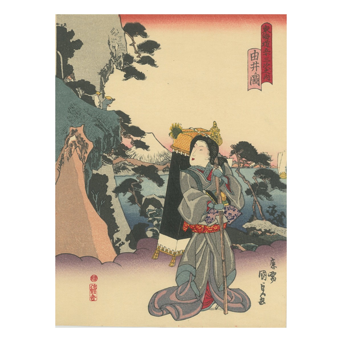 浮世絵 名所絵｜【公式オンラインショップ】京都徳力版画館｜版画