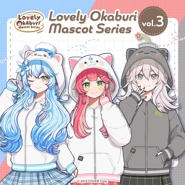 Lovely Okaburi Mascot Series vol.3 – hololive production official shop