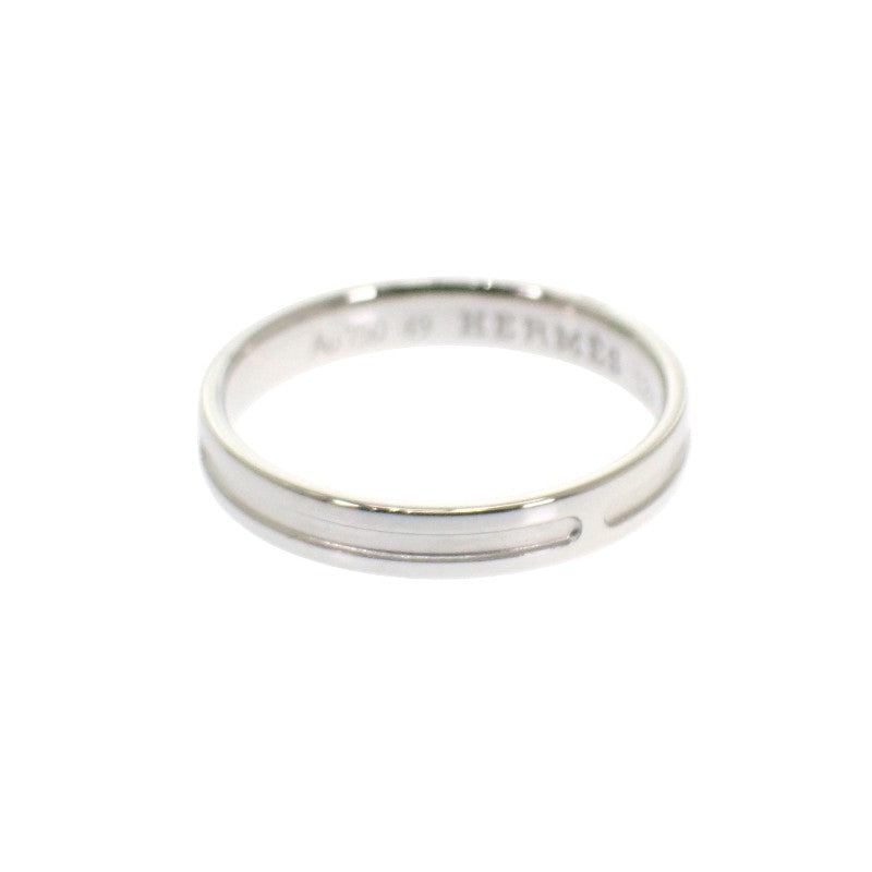 エルメス HERMES アンプラント 9号 リング K18ホワイトゴールド K18WG