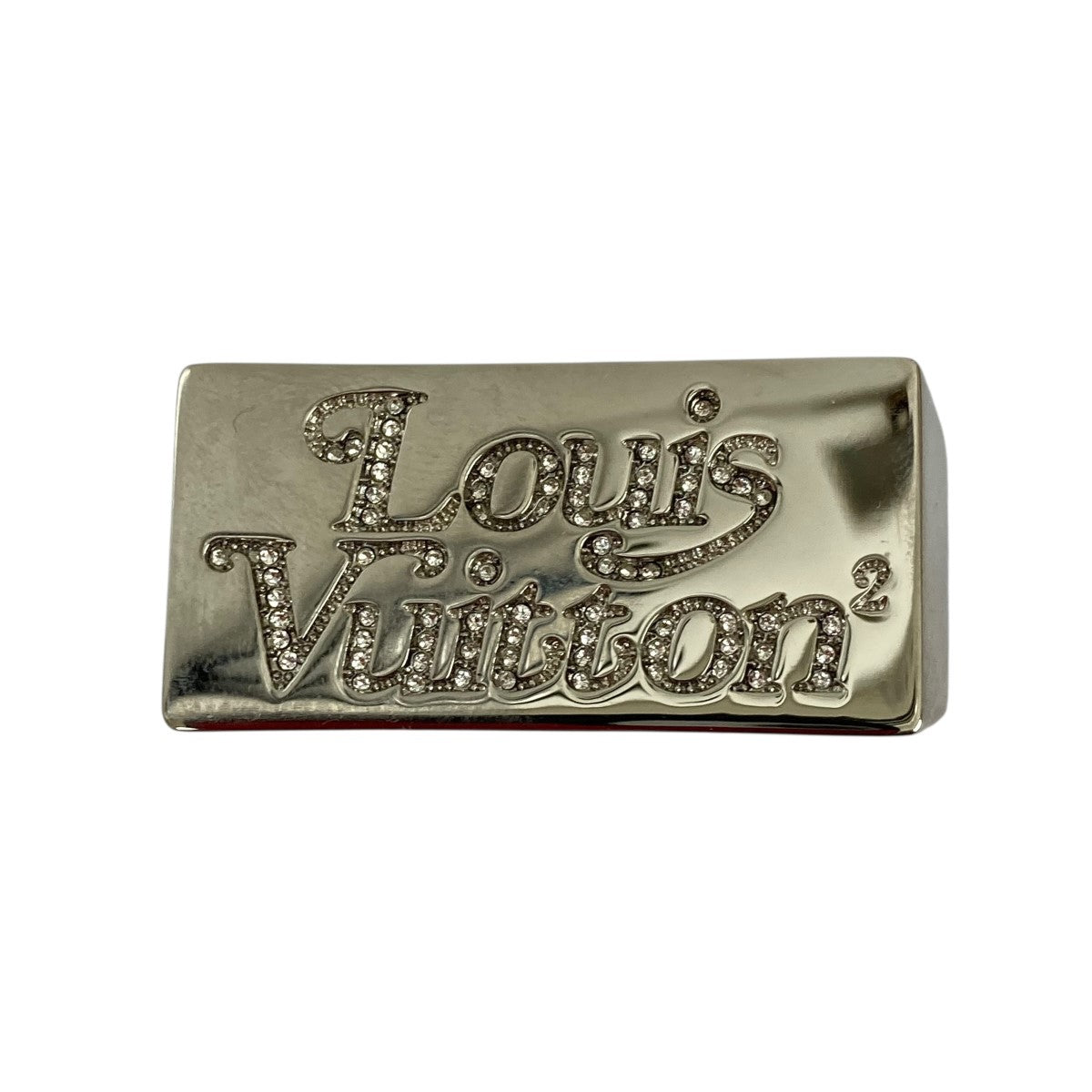 LOUIS VUITTON×NIGO ラインストーンダブルスクエアードLVリングMP2687