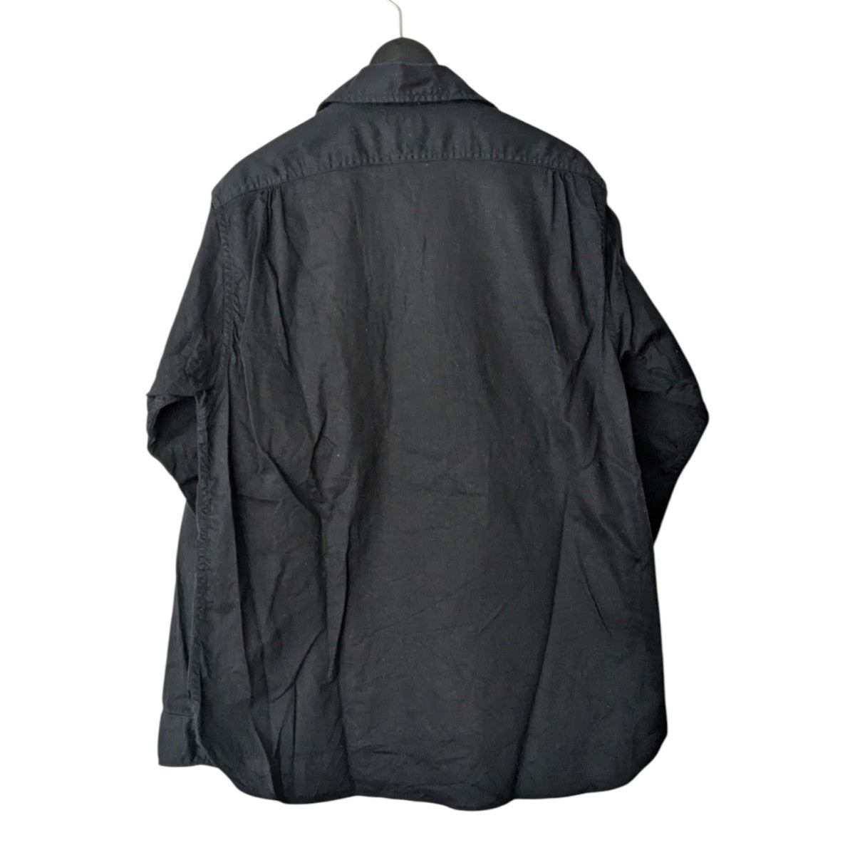 ATLAST ＆ CO(アットラスト) Work Shirtワークシャツ ブラック サイズ