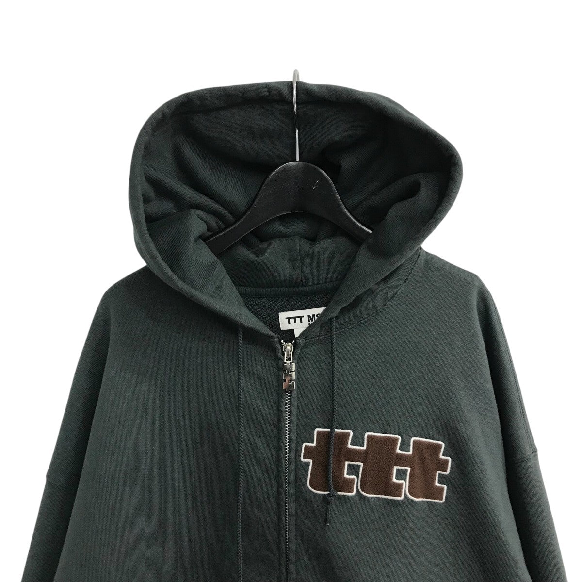 TTT MSW(ティーモダンストリートウエア) 25SS「Logo zipup hoodie
