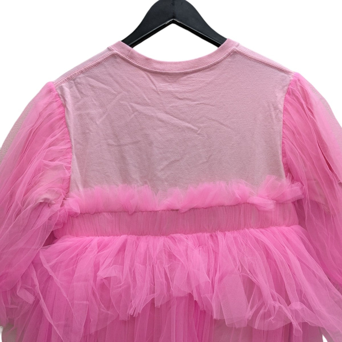 VIVIANO(ヴィヴィアーノ) チュールデザインTシャツ VS-SS24-CS04