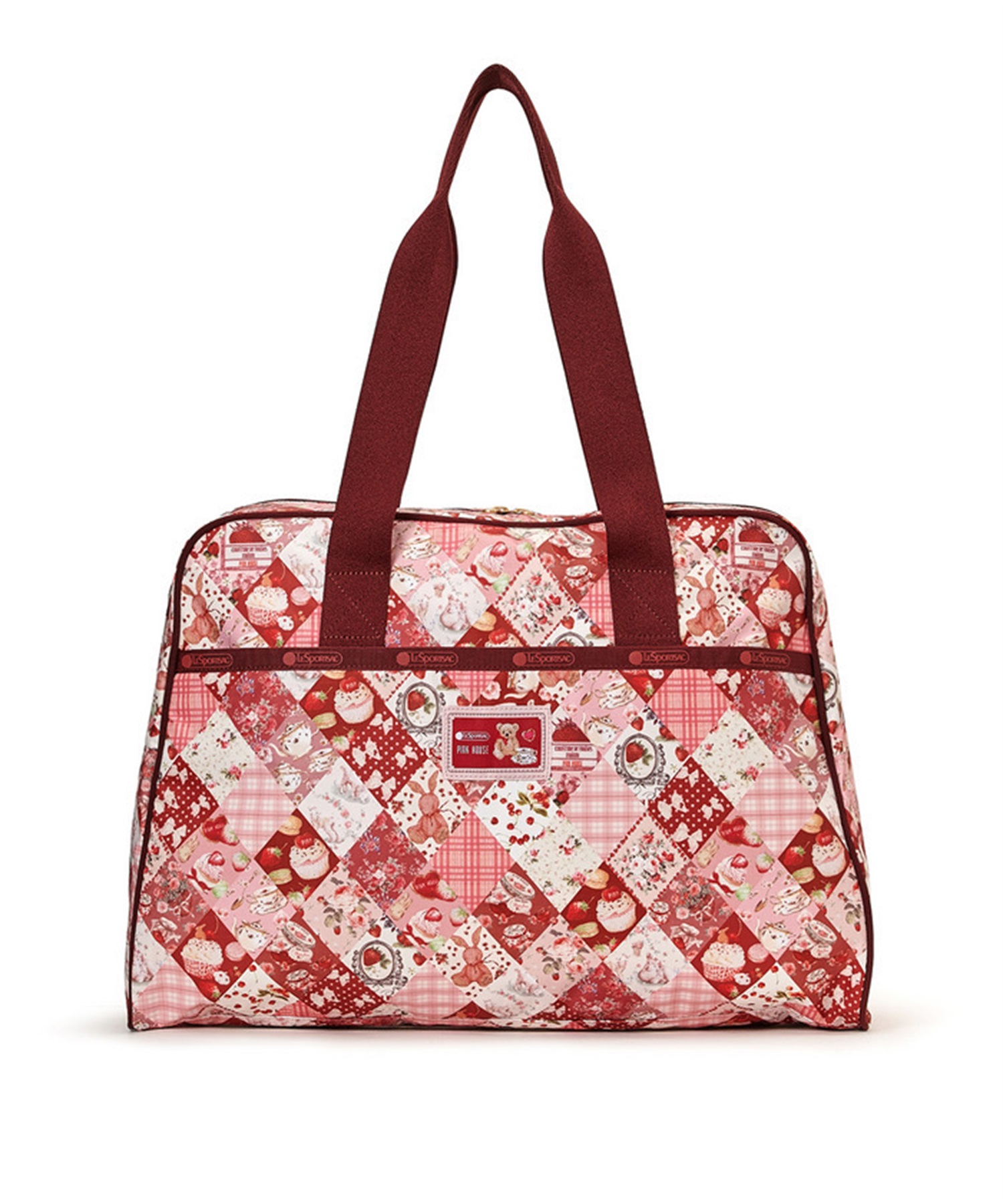 LeSportsac×PINK HOUSE】SMALL CARRYALL DUFFLE｜ボストンバッグ