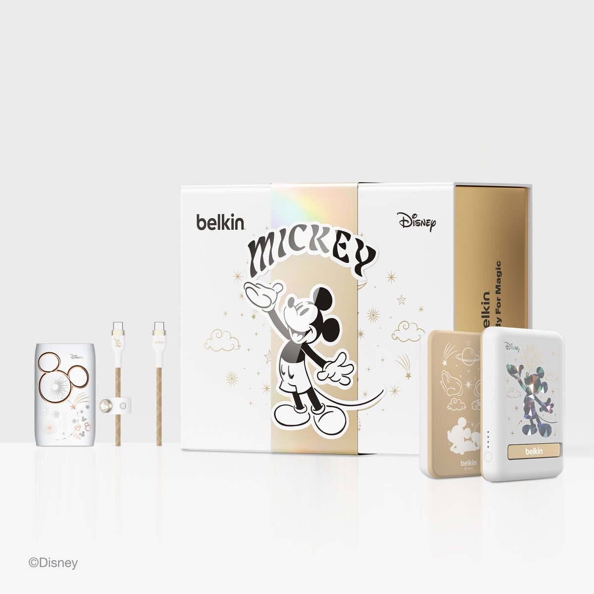 楽天市場】Belkin ディズニー チャージング ギフトボックス ディズニー