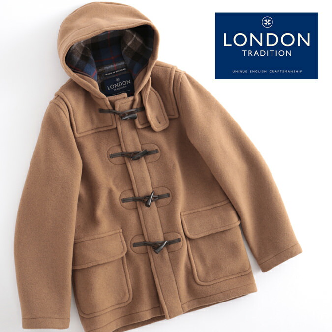楽天市場】LONDON TRADITION メンズ スリムロングダッフルコート
