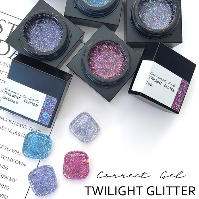 楽天市場】【4色セット】 トワイライト グリッター ジェル ジェル