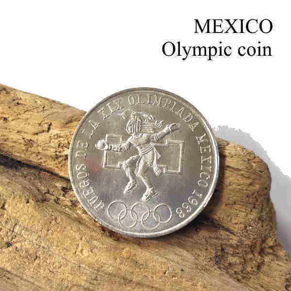 楽天市場】coin-69 メキシコ オリンピック記念銀貨 25 ペソ 1968年