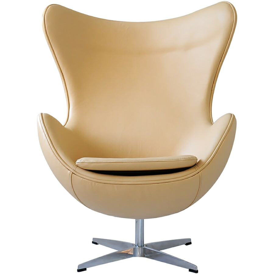 楽天市場】エッグチェア ファブリック仕様 色ブルー アルネヤコブセン