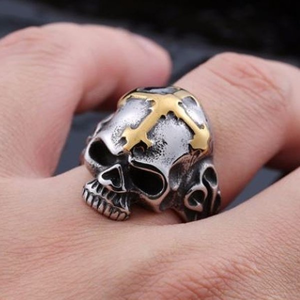 楽天市場】メンズ リング スカル 骸骨 指輪 シルバーリング リング