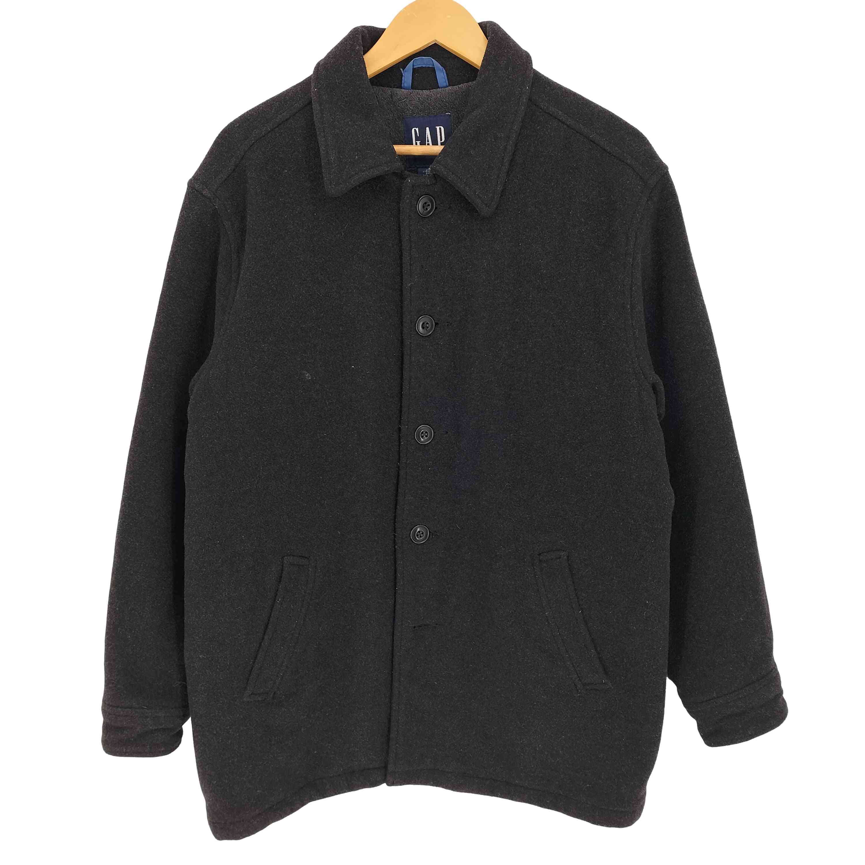 楽天市場】00s GAP 中綿 ライナー付き ウール ツイード ステンカラー