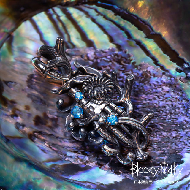 楽天市場】[公式] ブラッディマリー ロータス ヘッド ペンダント 蓮魚