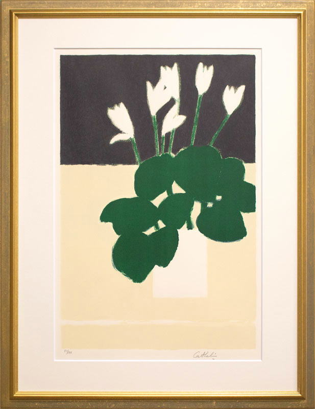 楽天市場】ベルナール ・ カトラン 「 花 」 リトグラフ ( 石版画 )＋