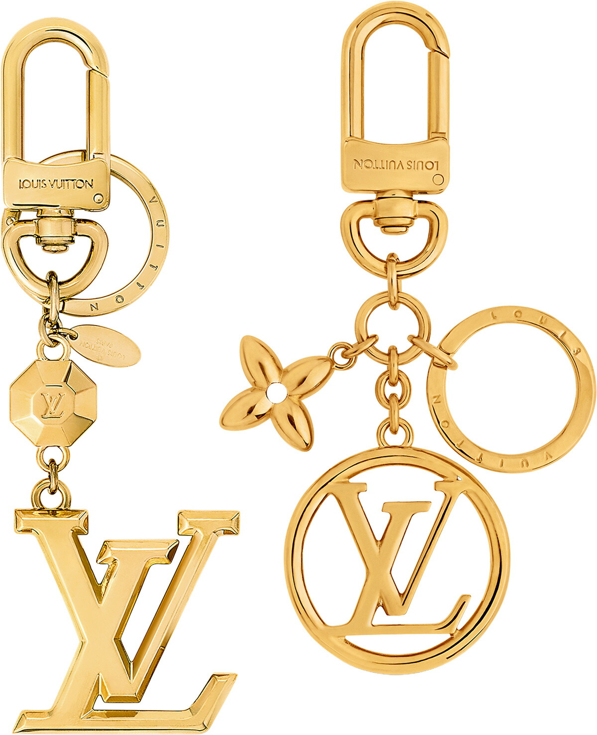 楽天市場】LOUIS VUITTONキーリング＆フックルイヴィトン キーホルダー