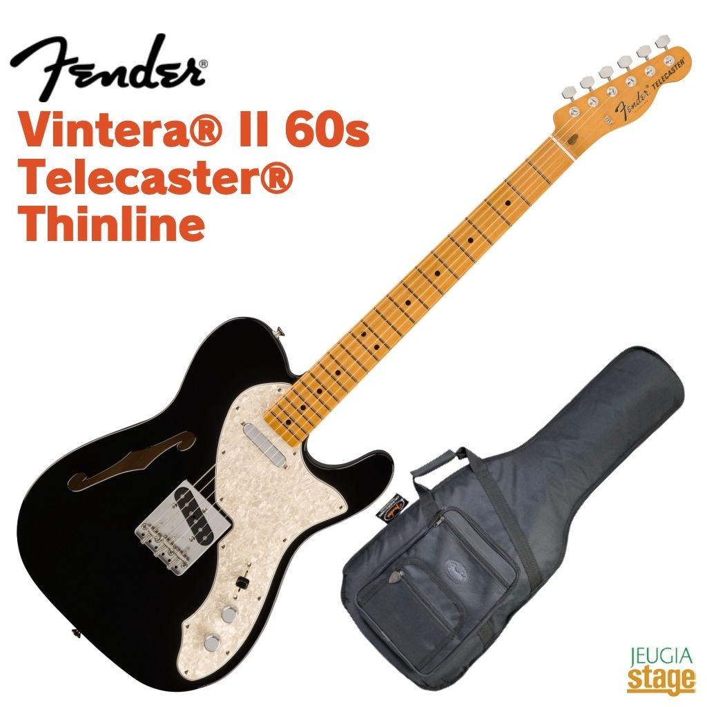 楽天市場】Fender Vintera II '60s Telecaster Thinline, Maple