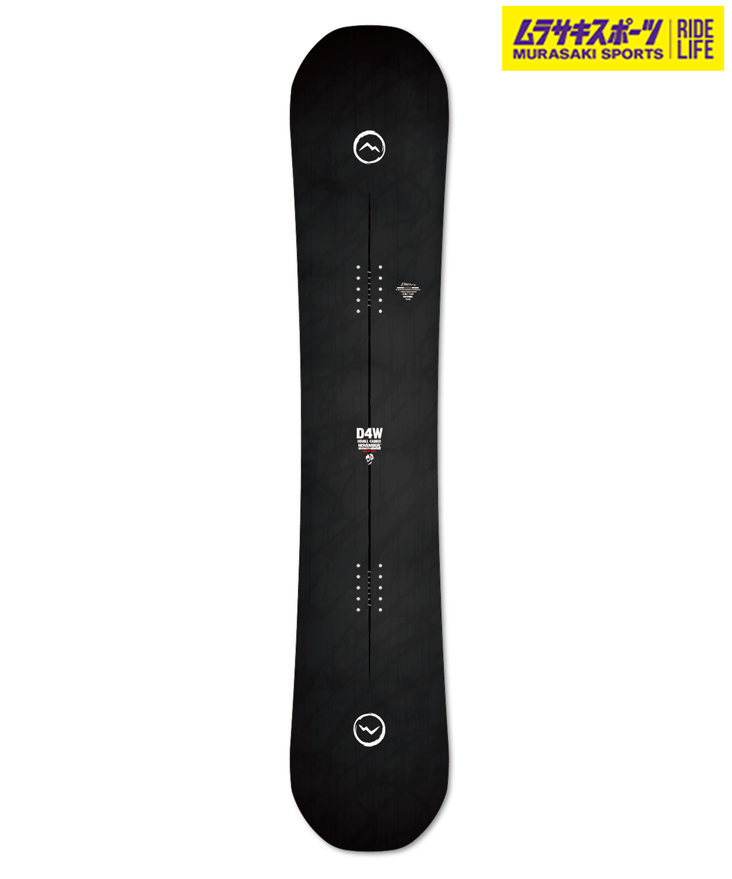 楽天市場】NOVEMBER ノーベンバー スノーボード 板 キッズ KD ムラサキ