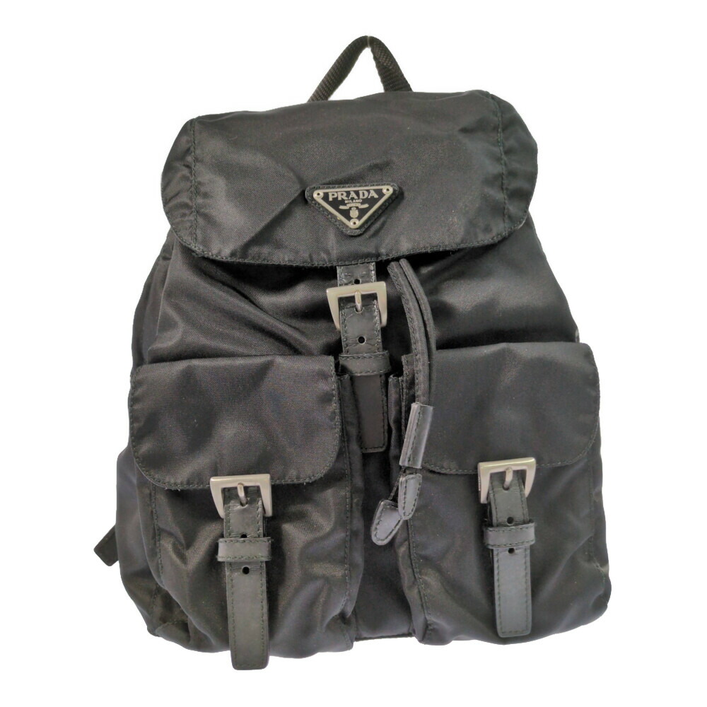 楽天市場】プラダ【PRADA】 ファブリック バックパック ブラック