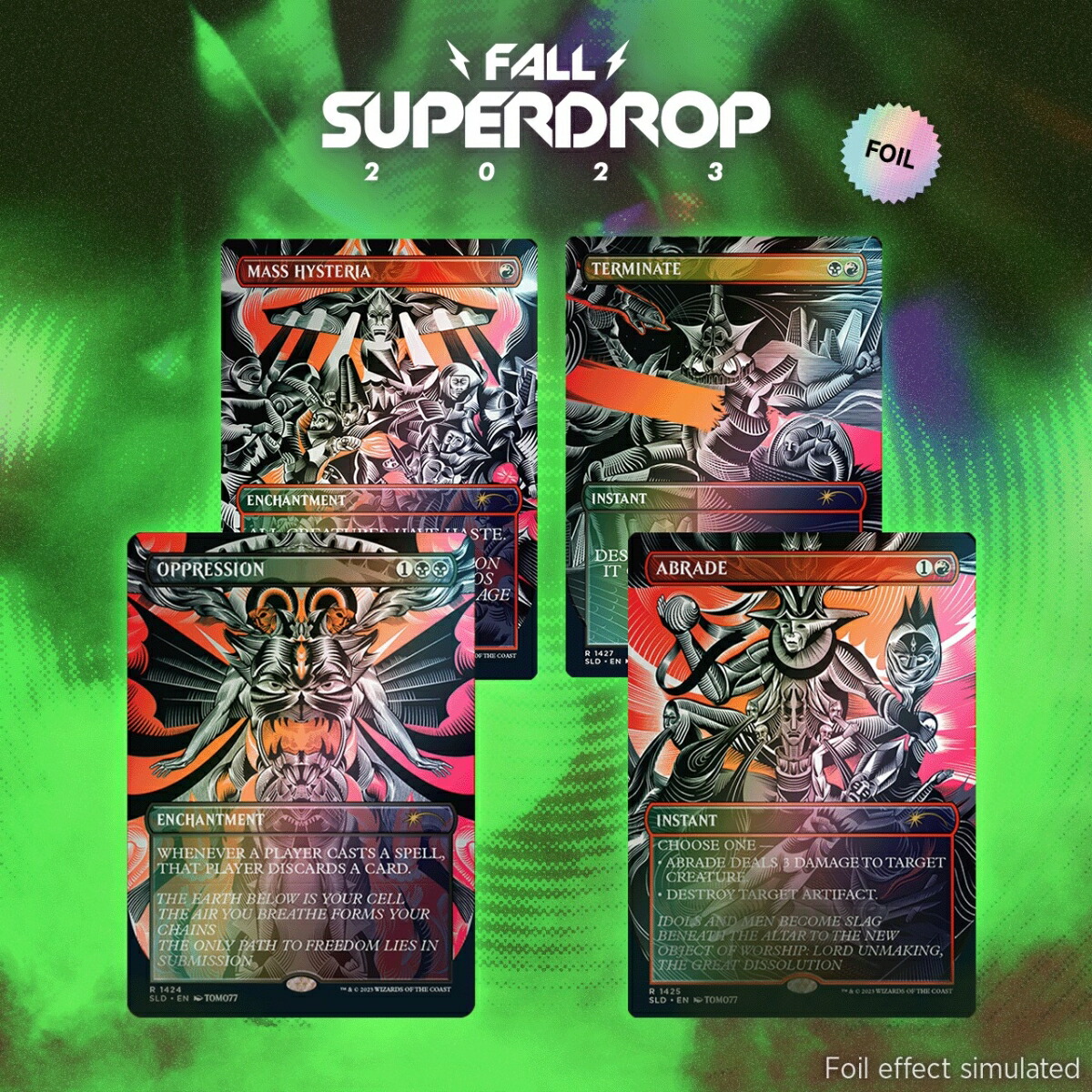 楽天市場】マジック：ザ・ギャザリング Secret Lair Feb2022 Superdrop