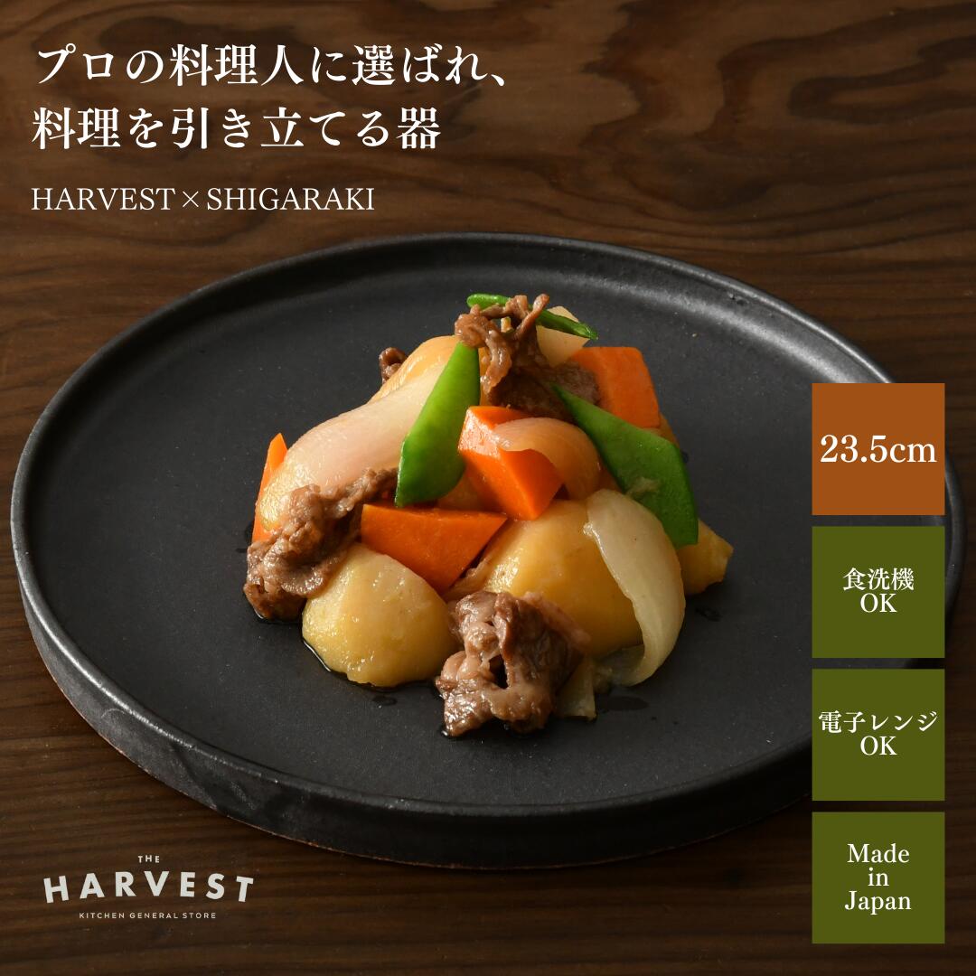 楽天市場】【信楽焼xカフェ風】HARVEST kuro スタックトレイプレート
