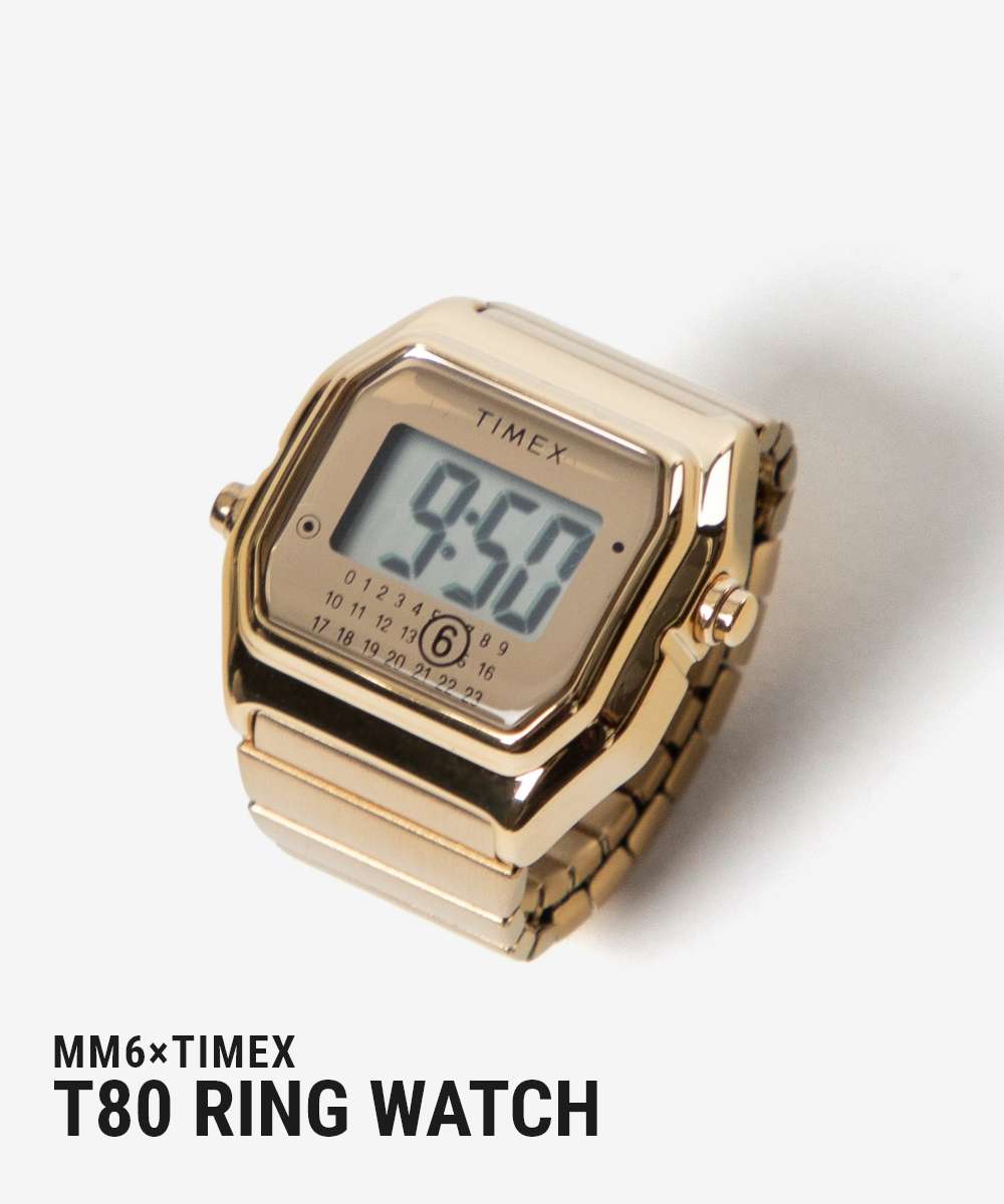 楽天市場】MM6 Maison Margiela TIMEX×MM6Timex T80 Ring Watch
