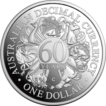 オーストラリア 2024年 パース造幣局創立125周年 1ドル銀貨4種セット