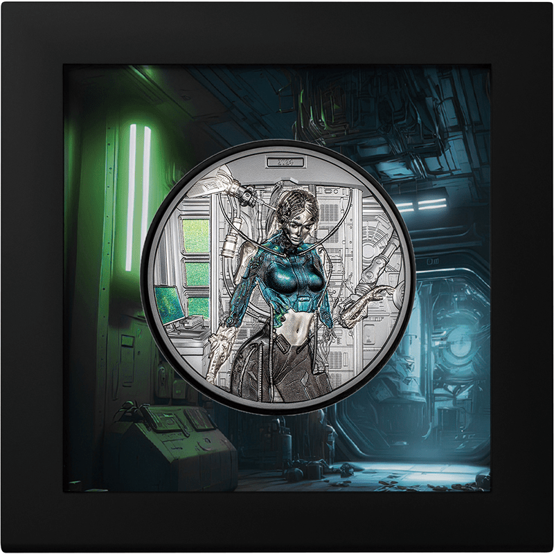 供給元問合せ】クック諸島 2024年 サイバーパンク サイバークイーン