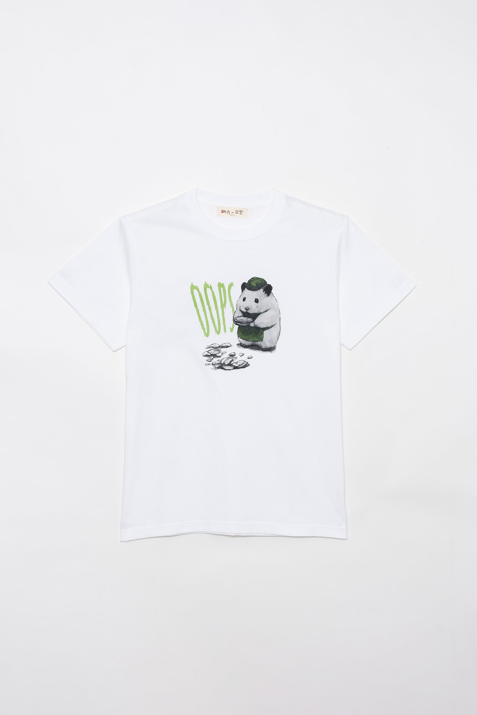 助六の日常 Tシャツ OOPS ホワイトのページ