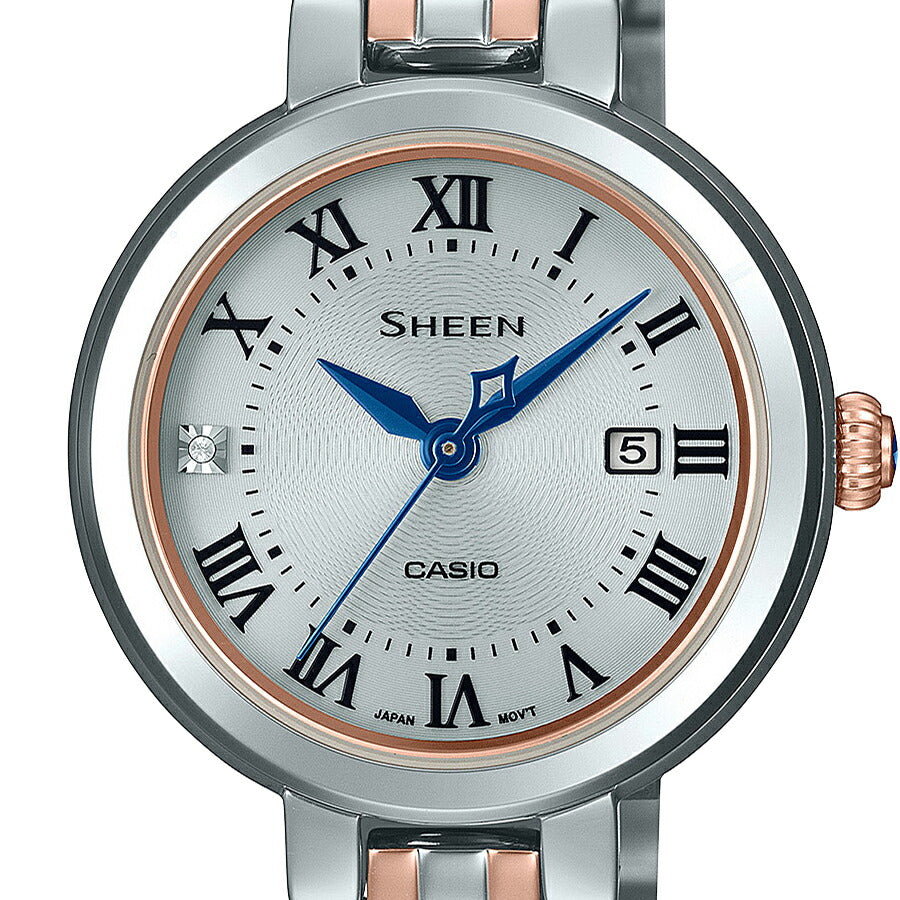 カシオ シーン ソーラーサファイアモデル ローマンインデックス SHS