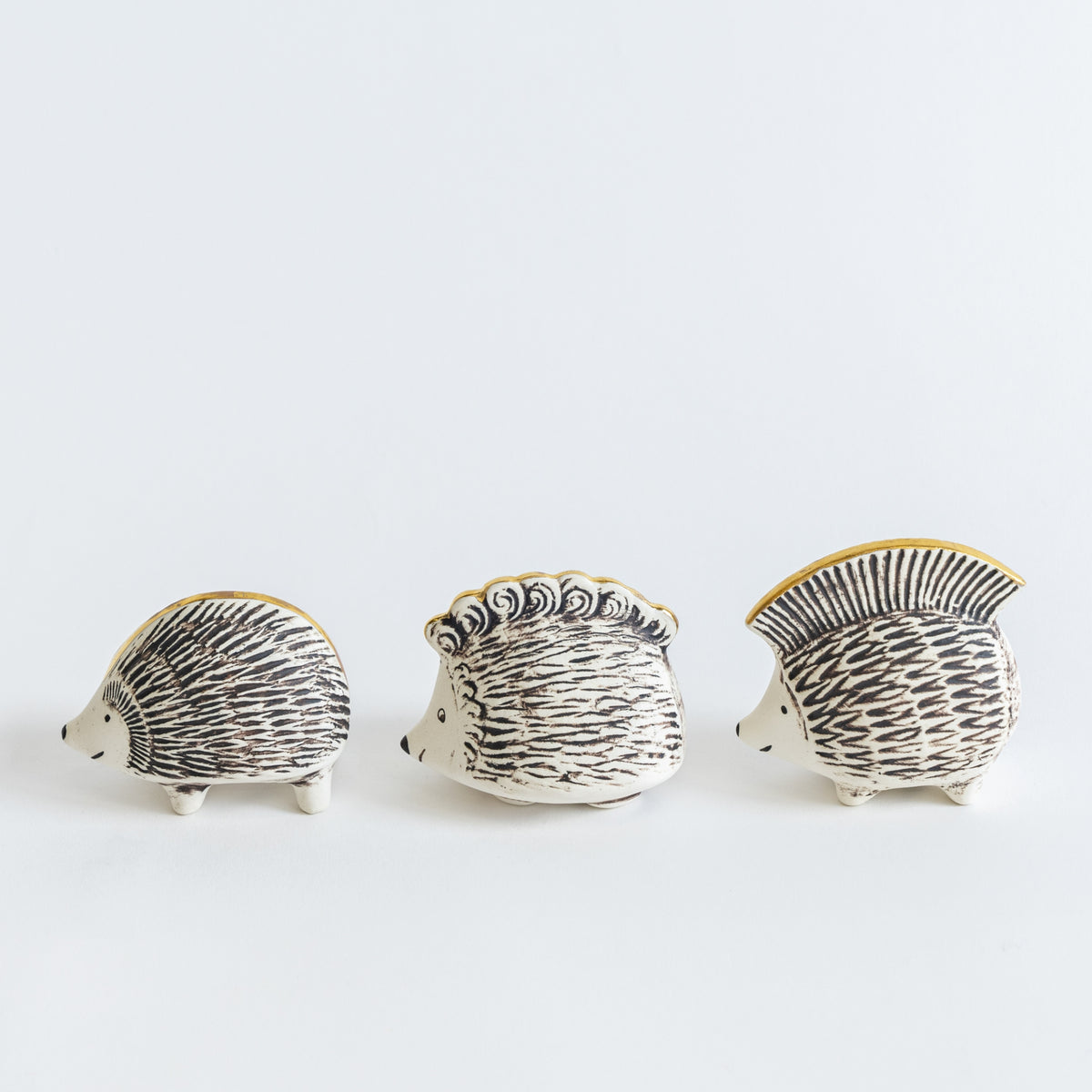 金のはりねずみ3兄弟セット