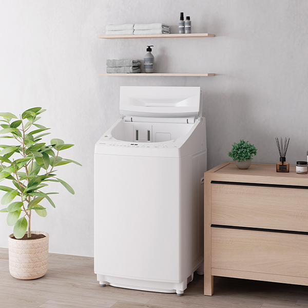 全自動洗濯機 (インバーター) ZABOON((W)グランホワイト): 家電商品