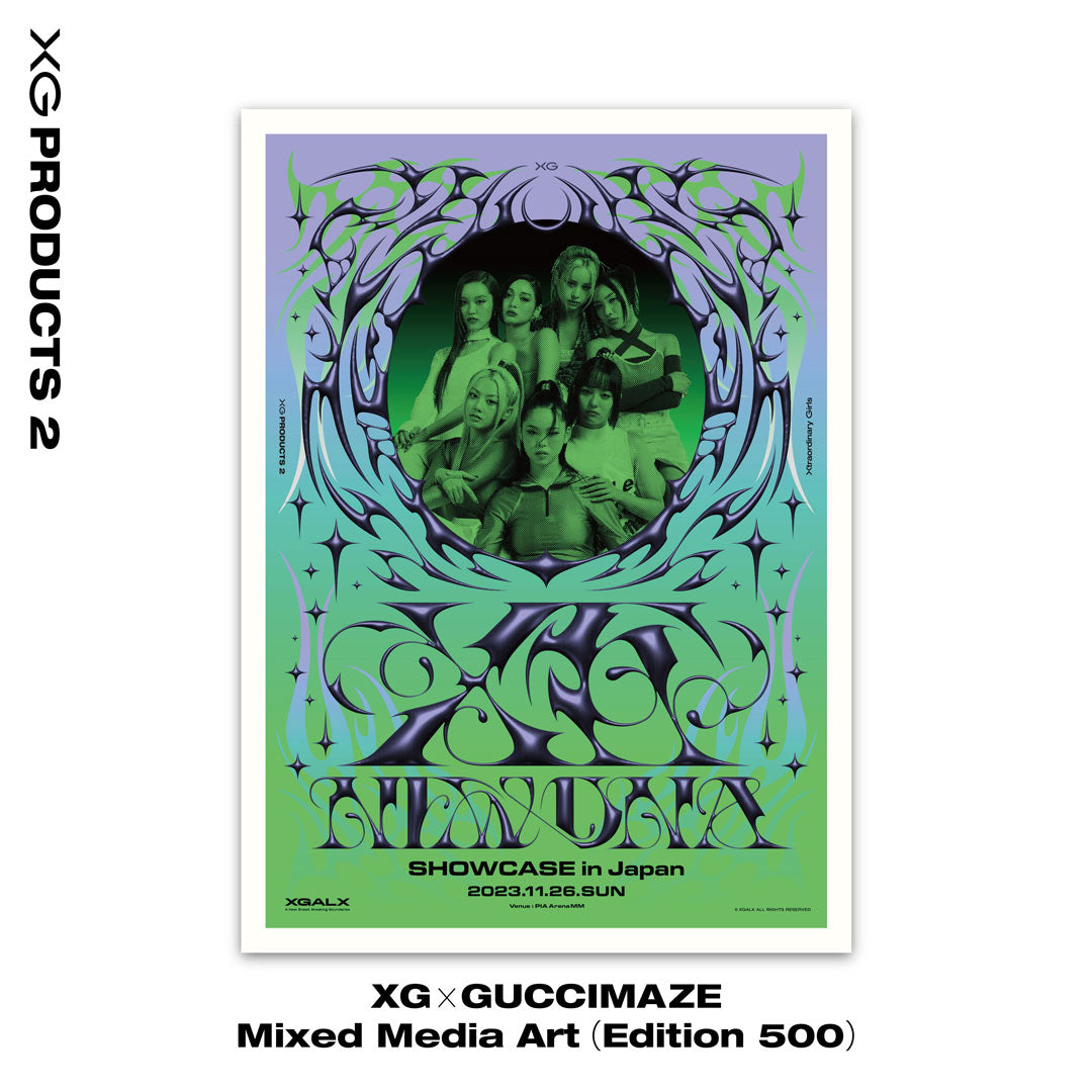 XG × GUCCIMAZE Mixed Media Art（Edition 500） – XGALX OFFICIAL SHOP