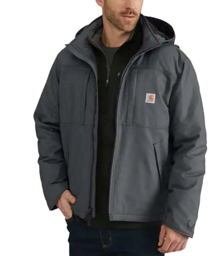 Carhartt Mens Full Swing Loose Fit Quick Duck Insulated Jacket