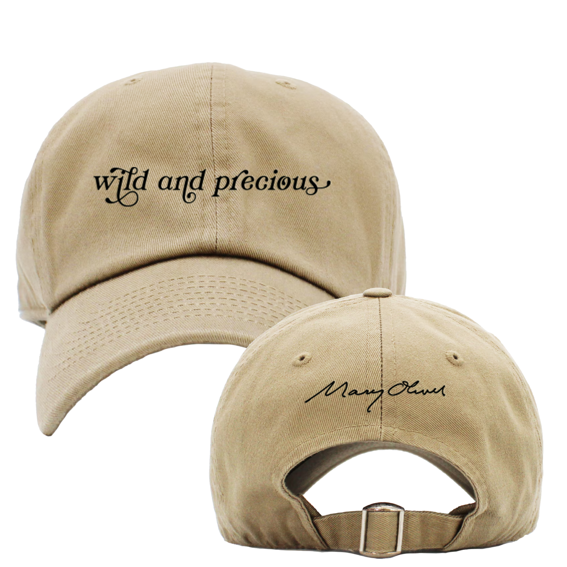 Mary Oliver Wild and Precious Art Hat