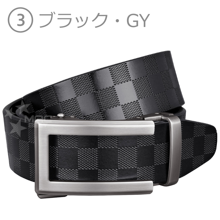 ベルト メンズ 穴なし 無段階 カジュアル オートロック ブランド 本革