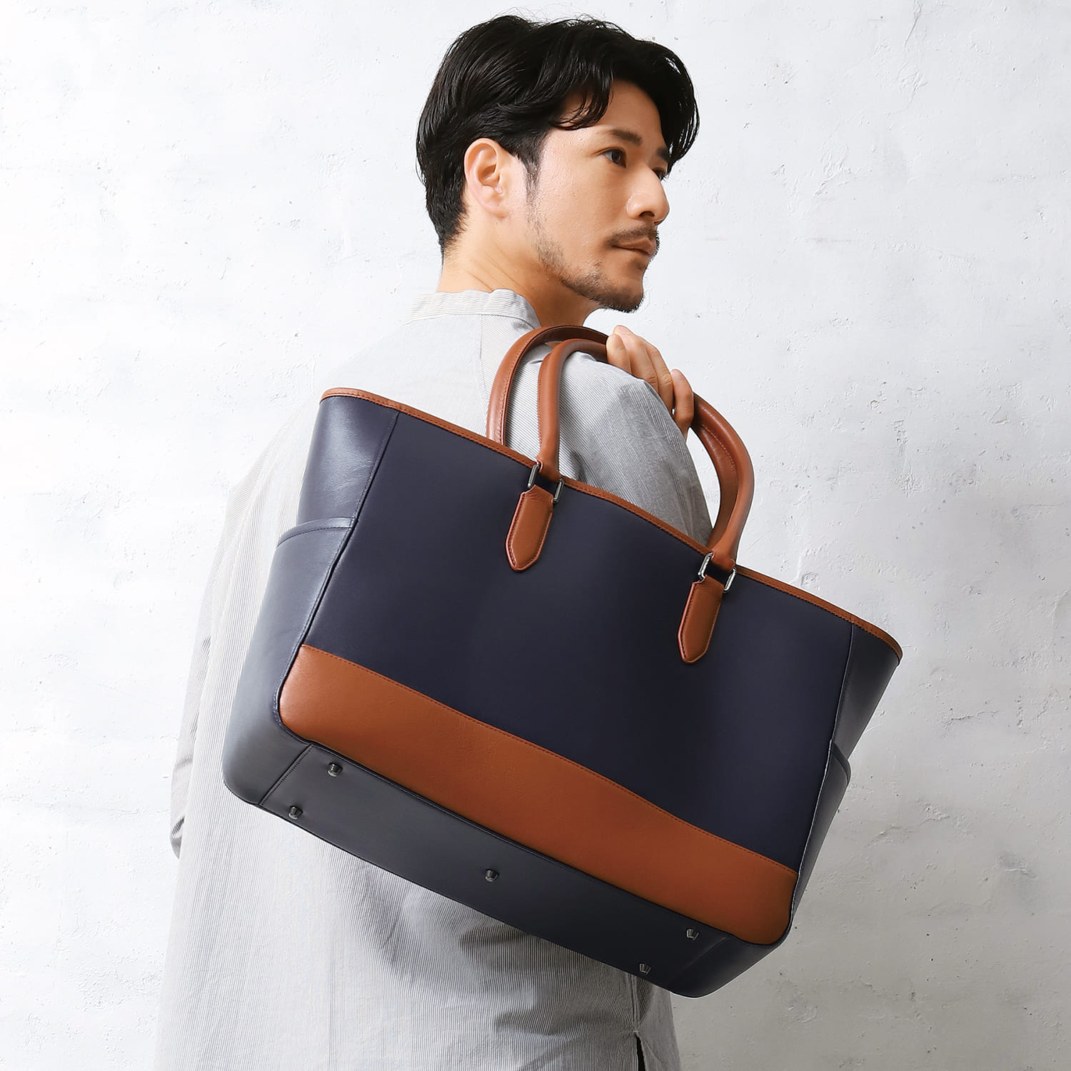 BLUE SINCERE（ブルーシンシア） トートバッグ メンズ 本革 大容量