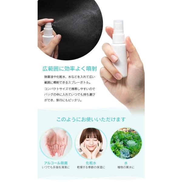 メール便送料無料] 携帯スプレーボトル □30ml {3}【詰め替えボトル
